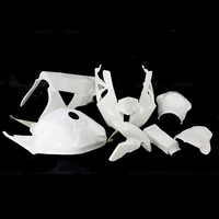US STOCK NT Fiberglass Race Track Fairing Kit Fit for BMW 2012-2014 S1000RR Unpainted Available in CA