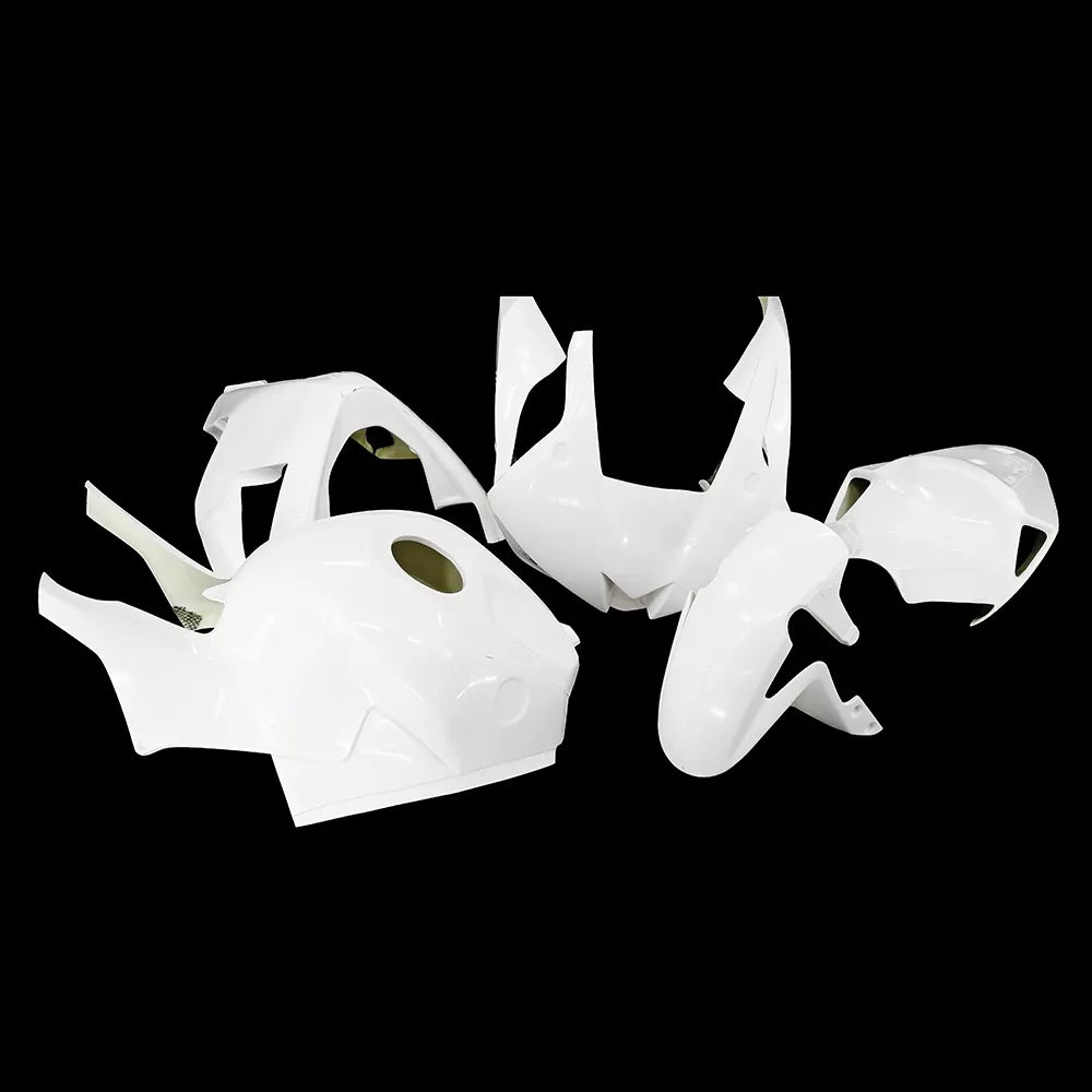 NT Fiberglass Race Track Fairing Kit Fit for CBR600RR 2013-2021 Unpainted