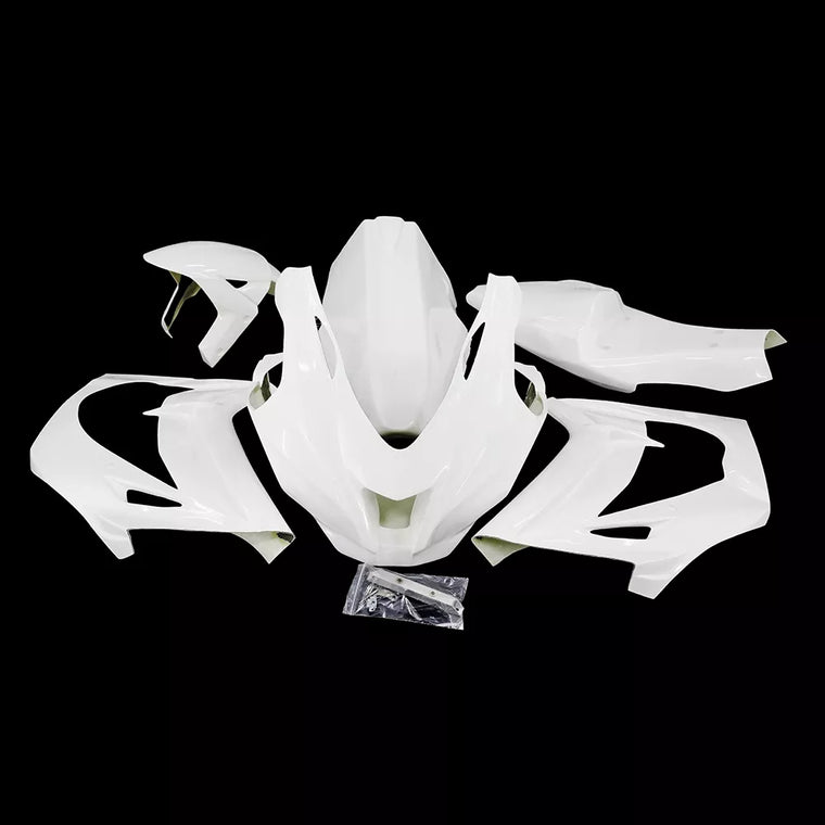 NT Fiberglass Race Track Fairing Kit Fit for Ninja ZX10R 2016-2020 Unpainted