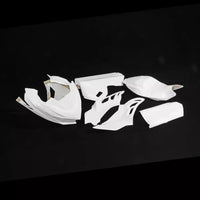 NT Fiberglass Race Track Fairing Kit Fit for Ninja EX400 2018-2023 Unpainted
