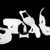 NT Fiberglass Race Track Fairing Kit Fit for BMW 2019-2023 S1000RR Unpainted