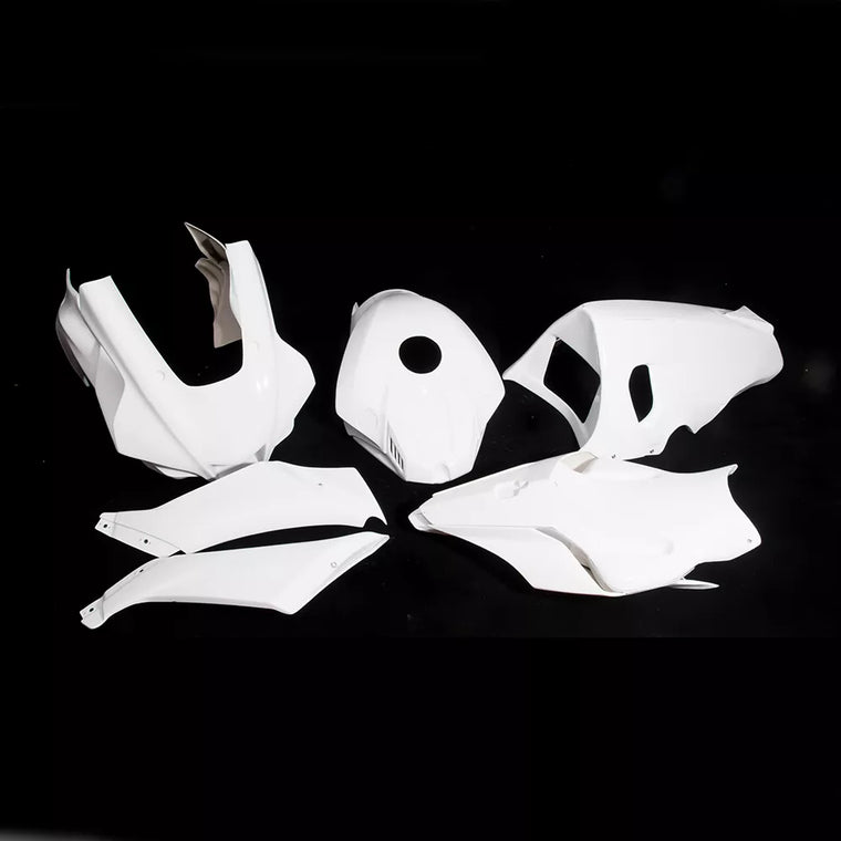 NT Fiberglass Race Track Fairing Kit Fit for YAMAHA YZF R1 2020-2023 Unpainted