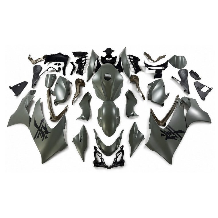 NT Fairing Fit for Suzuki 2021-2027 Hayabusa GSXR 1300 N012- Olive Green Gold Black | ABS Injection