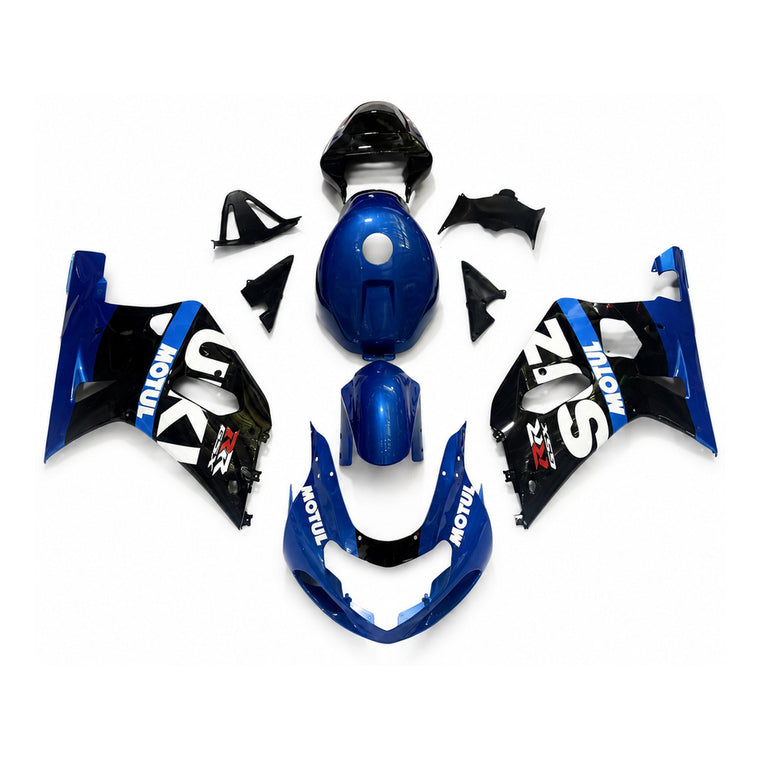 NT Fairing Fit for Suzuki 2001-2003 GSXR600/750 U108- Blue Black | ABS Injection