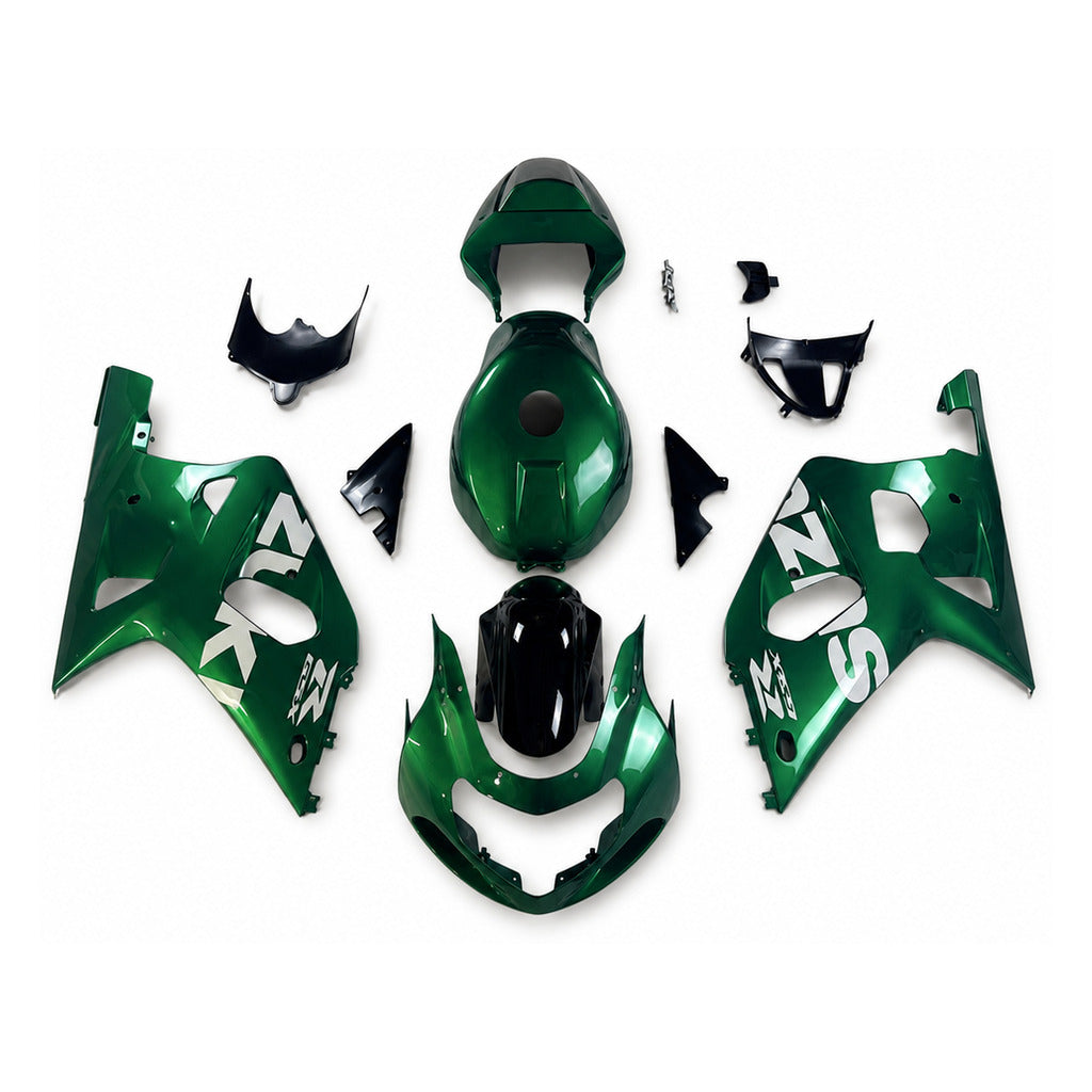 NT Fairing Fit for Suzuki 2001-2003 GSXR600/750 U111- Green Teal Black | ABS Injection - 1