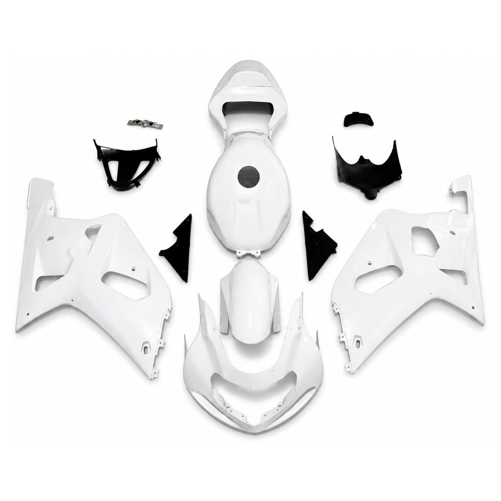 NT Fairing Fit for Suzuki 2001-2003 GSXR600/750 U114- White Black | ABS Injection - 1