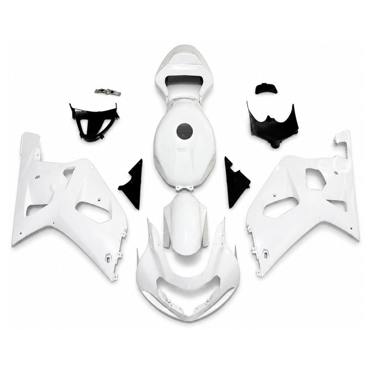 NT Fairing Fit for Suzuki 2001-2003 GSXR600/750 U114- White Black | ABS Injection