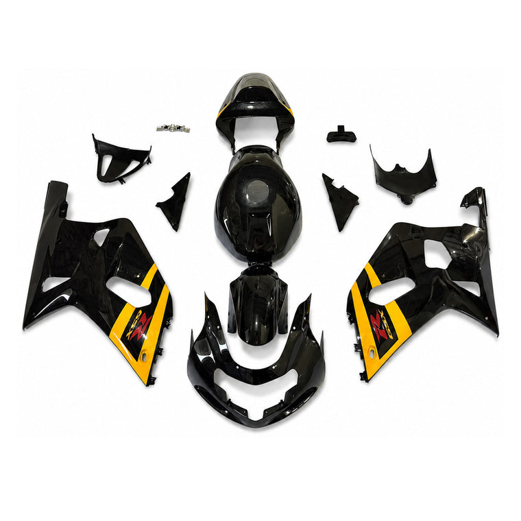 NT Fairing Fit for Suzuki 2001-2003 GSXR600/750 U119- Gold Black | ABS Injection