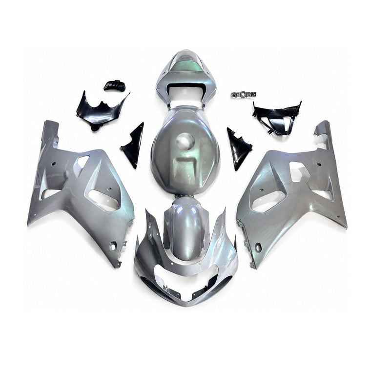 NT Fairing Fit for Suzuki 2001-2003 GSXR600/750 T117- Silver Green Black | ABS Injection