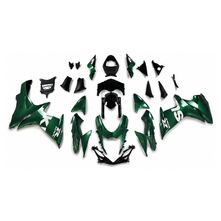 NT Fairing Fit for Suzuki 2011-2027 GSXR600/750 N124- Green Black | ABS Injection