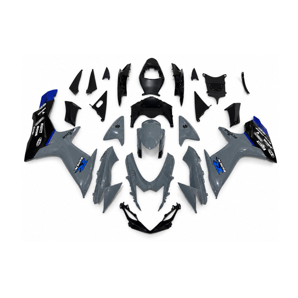 NT Fairing Fit for Suzuki 2011-2027 GSXR600/750 N137- Blue Black | ABS Injection - 1