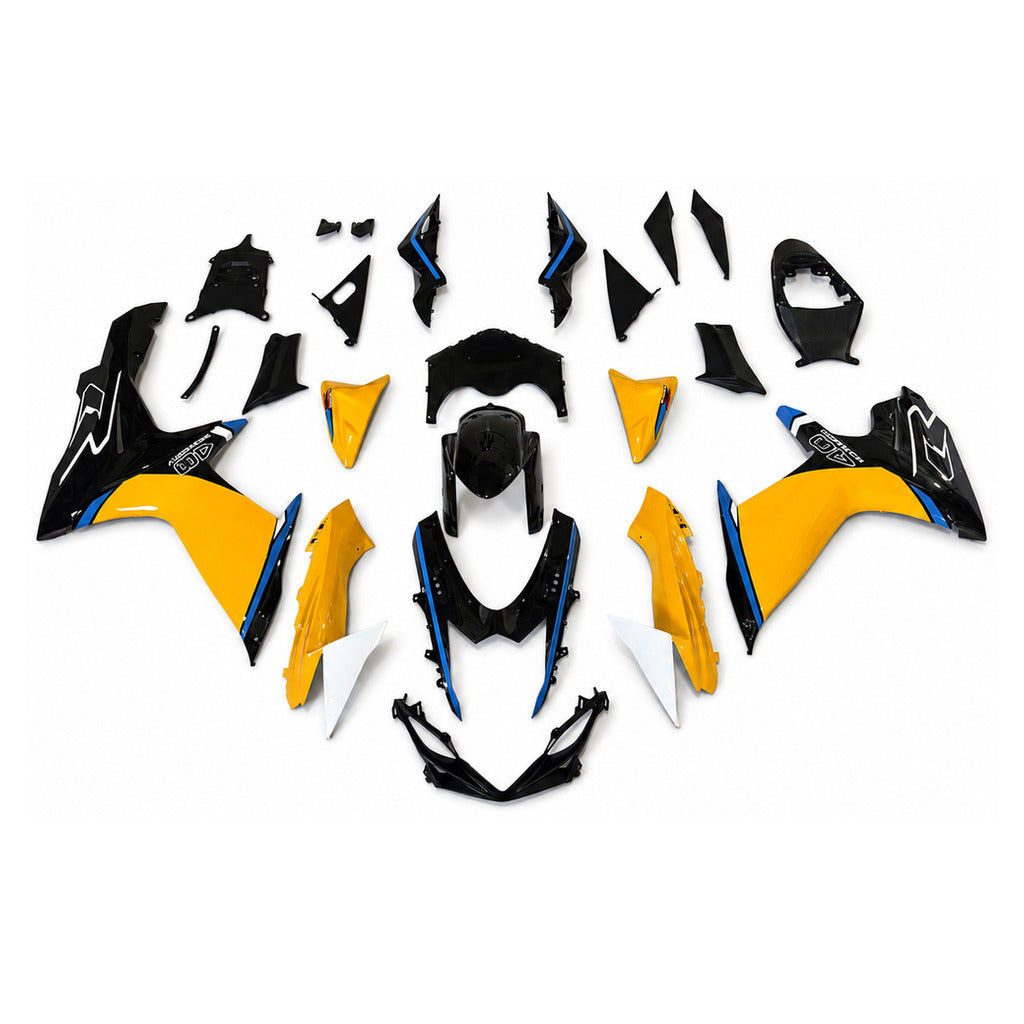 NT Fairing Fit for Suzuki 2011-2027 GSXR600/750 N139- Gold Blue Black | ABS Injection - 1