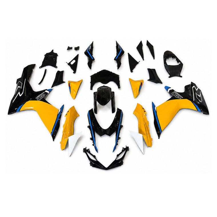 NT Fairing Fit for Suzuki 2011-2027 GSXR600/750 N139- Gold Blue Black | ABS Injection