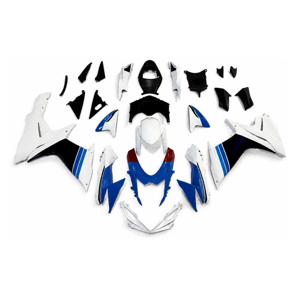 NT Fairing Fit for Suzuki 2011-2027 GSXR600/750 N140- Blue White Black | ABS Injection - 1