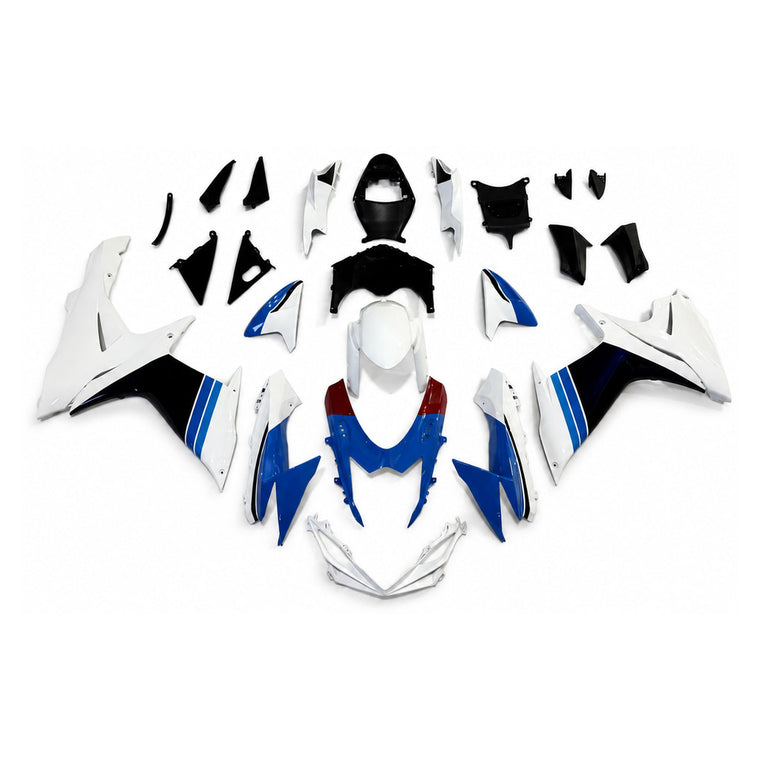 NT Fairing Fit for Suzuki 2011-2027 GSXR600/750 N140- Blue White Black | ABS Injection