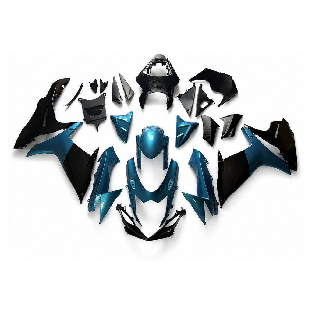 NT Fairing Fit for Suzuki 2011-2027 GSXR600/750 N143- Blue Black | ABS Injection - 1