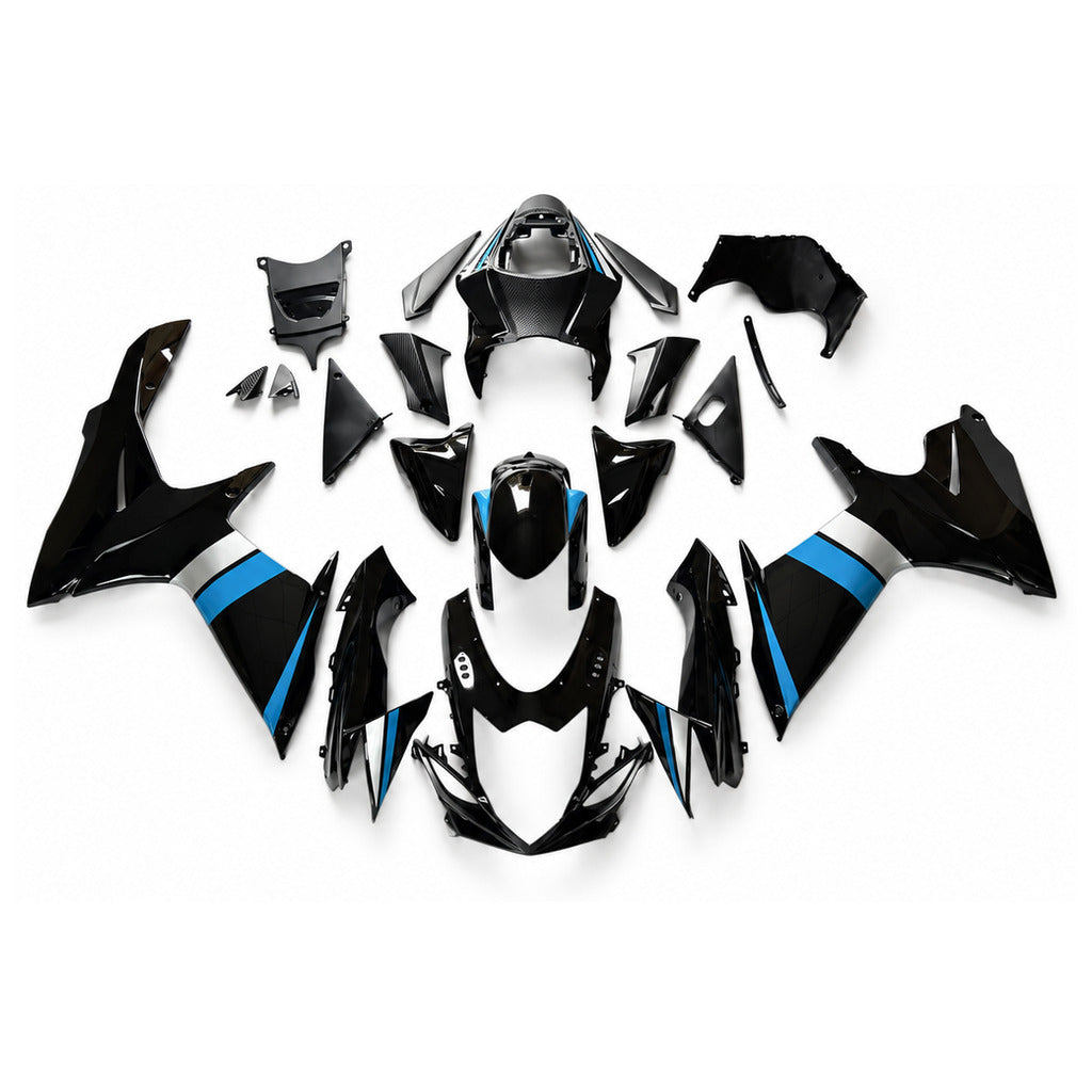 NT Fairing Fit for Suzuki 2011-2027 GSXR600/750 N149- Blue Black | ABS Injection - 1
