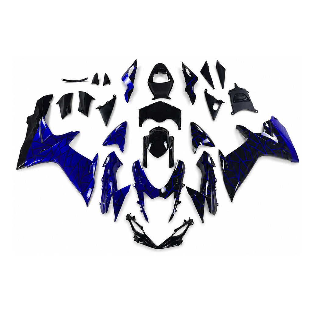 NT Fairing Fit for Suzuki 2011-2027 GSXR600/750 N126- Blue Black | ABS Injection - 1