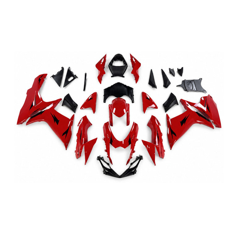 NT Fairing Fit for Suzuki 2011-2027 GSXR600/750 N148- Red Black | ABS Injection