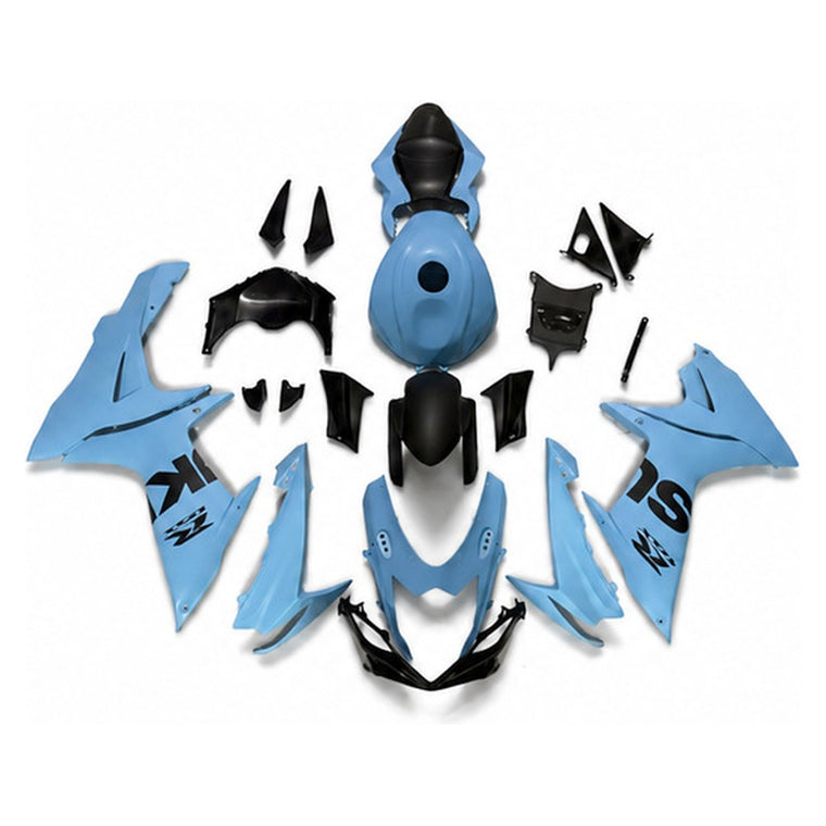NT Fairing Fit for Suzuki 2011-2027 GSXR600/750 N116- Light Blue Black | ABS Injection