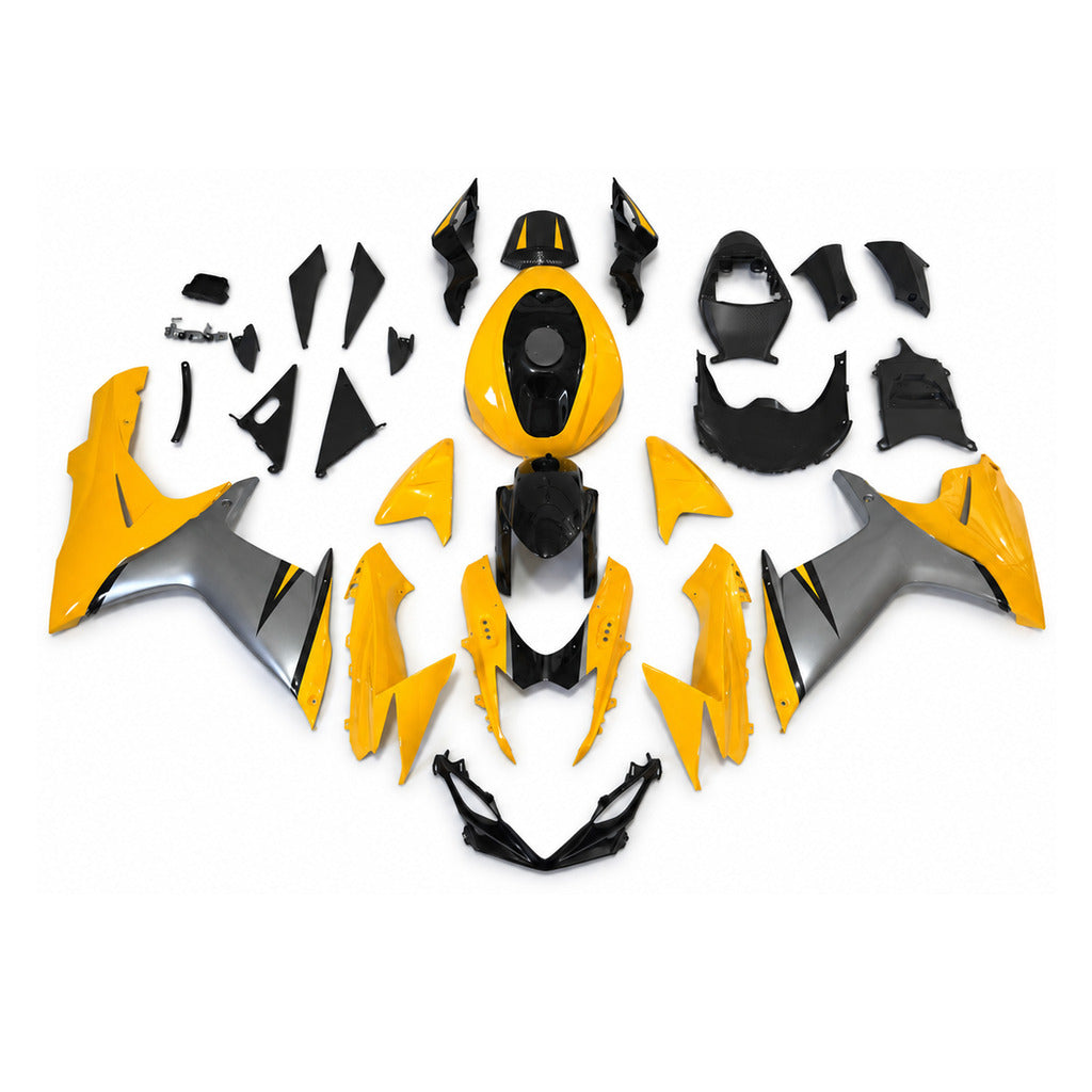 NT Fairing Fit for Suzuki 2011-2027 GSXR600/750 T154- Gold Black | ABS Injection - 1
