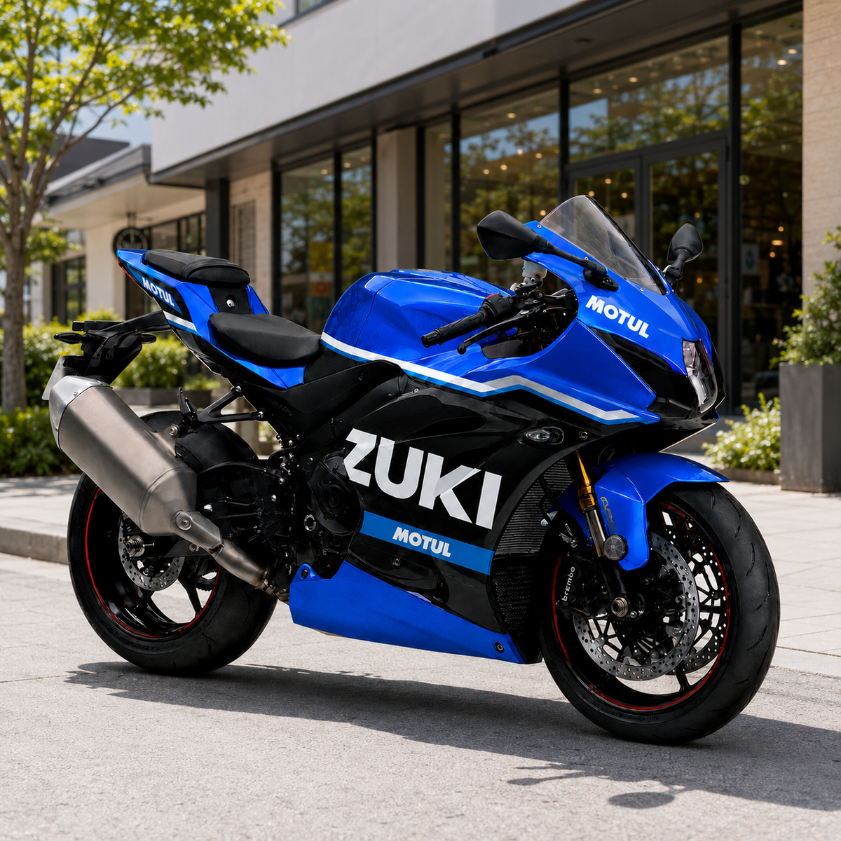 NT Fairing Fit for Suzuki 2017-2027 GSXR 1000 N037- Blue Black | ABS Injection, US Stock