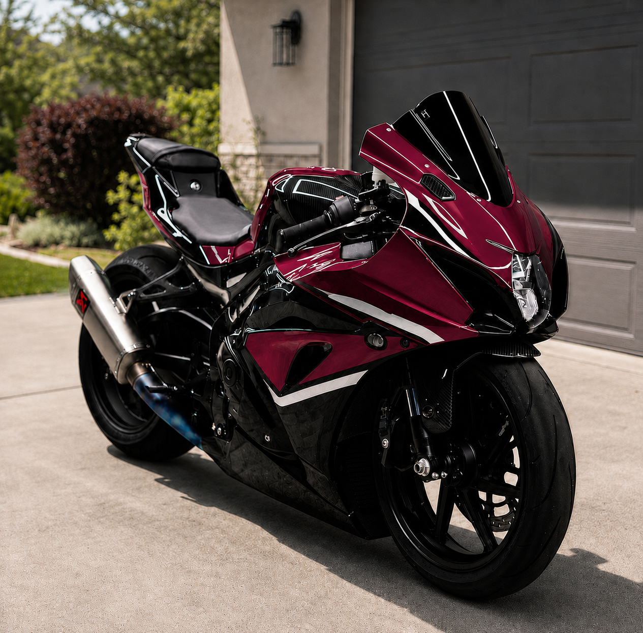 NT Fairing Fit for Suzuki 2017-2027 GSXR 1000 N044- Burgundy Black White | ABS Injection