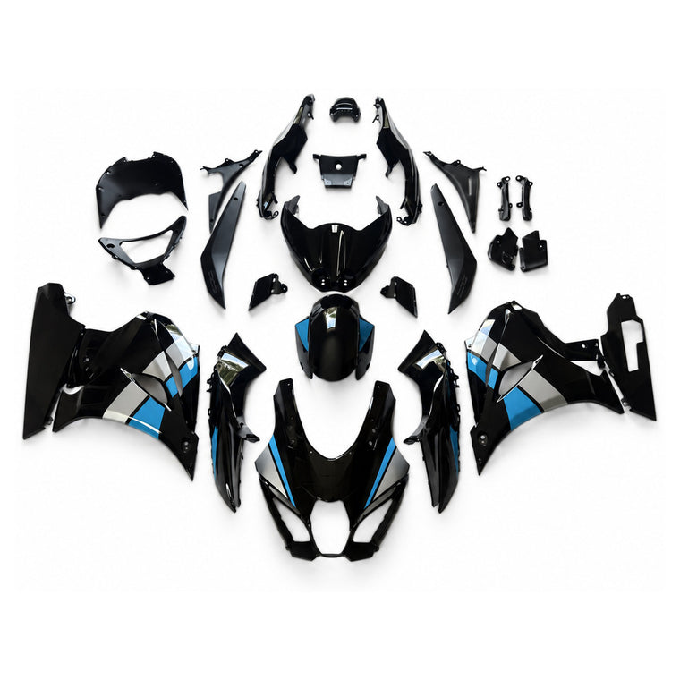 NT Fairing Fit for Suzuki 2017-2027 GSXR 1000 N055- Blue Black | ABS Injection