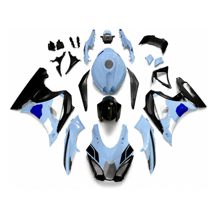 NT Fairing Fit for Suzuki 2017-2027 GSXR 1000 T047- Blue Black | ABS Injection