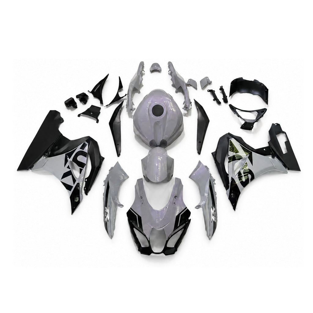 NT Fairing Fit for Suzuki 2017-2027 GSXR 1000 T052- Gray Black | ABS Injection - 1