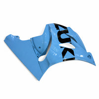 NT Aftermarket Injection ABS Plastic Fairing Fit for GSXR 1000 2017-2025 Light Blue Black T039