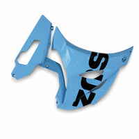 NT Aftermarket Injection ABS Plastic Fairing Fit for GSXR 1000 2017-2025 Light Blue Black T039