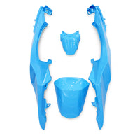 NT Aftermarket Injection ABS Plastic Fairing Fit for GSXR 1000 2017-2025 Light Blue Black T039