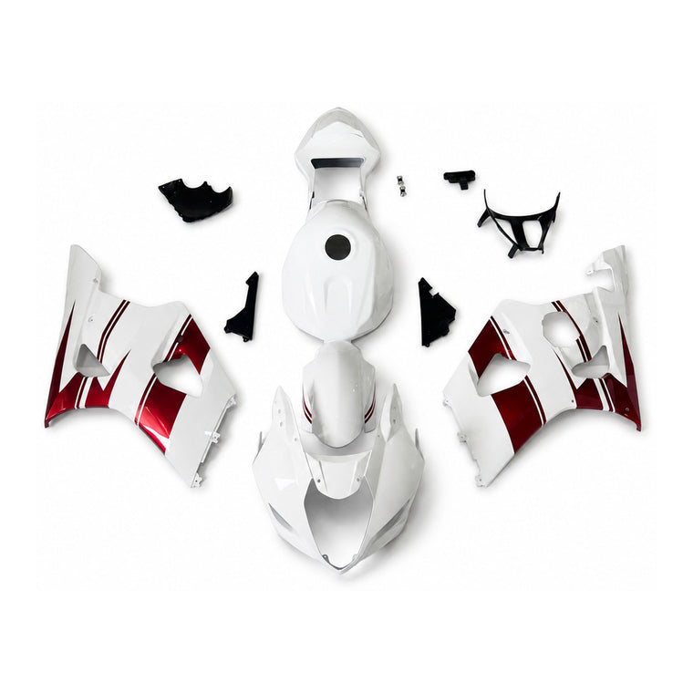 NT Fairing Fit for Suzuki 2003-2004 GSXR 1000 N071- Burgundy White | ABS Injection
