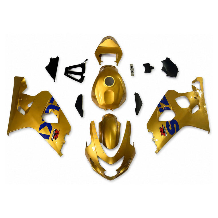 NT Fairing Fit for Suzuki 2004-2005 GSXR600/750 N114- Gold | ABS Injection
