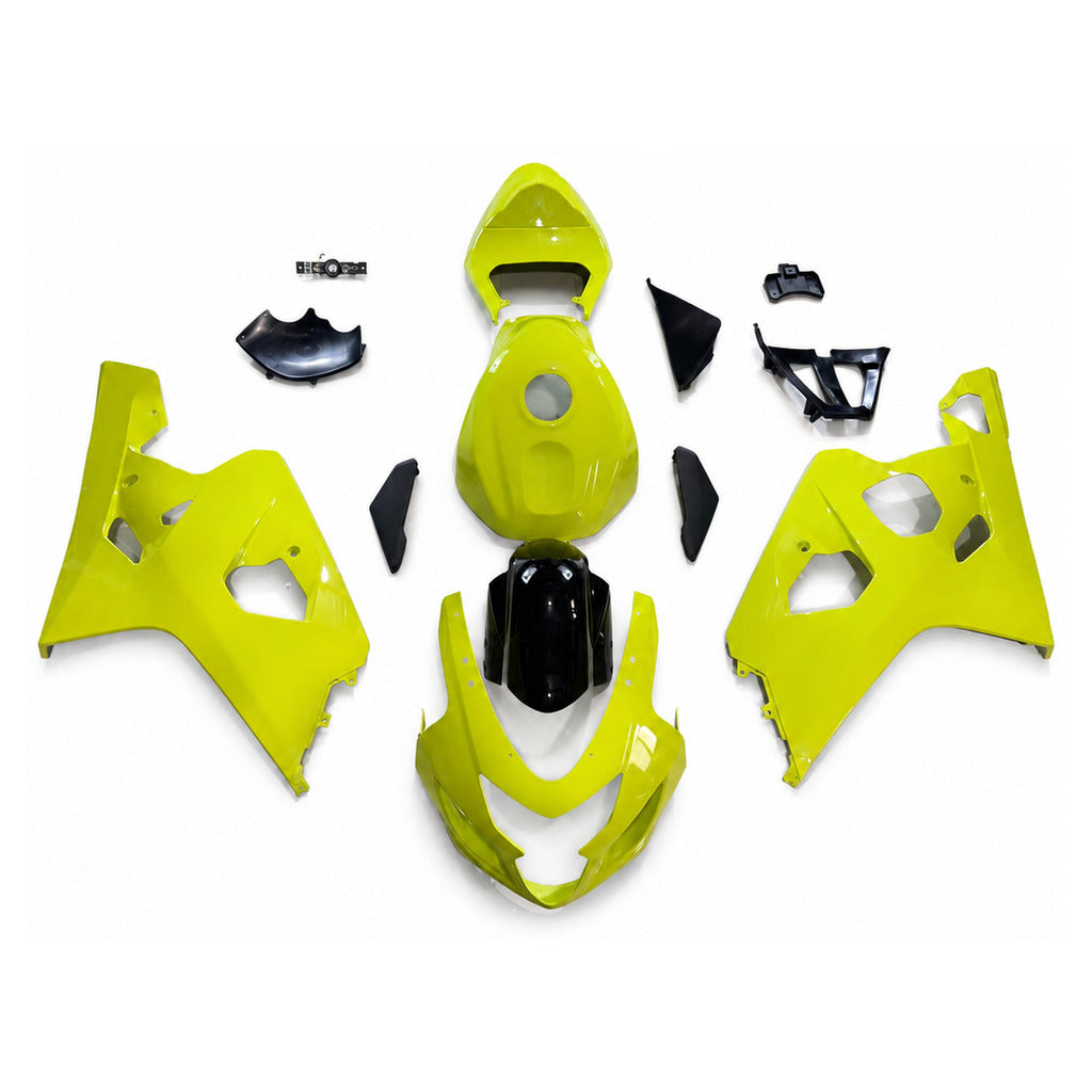 NT Fairing Fit for Suzuki 2004-2005 GSXR600/750 N116- Green Black | ABS Injection - 1
