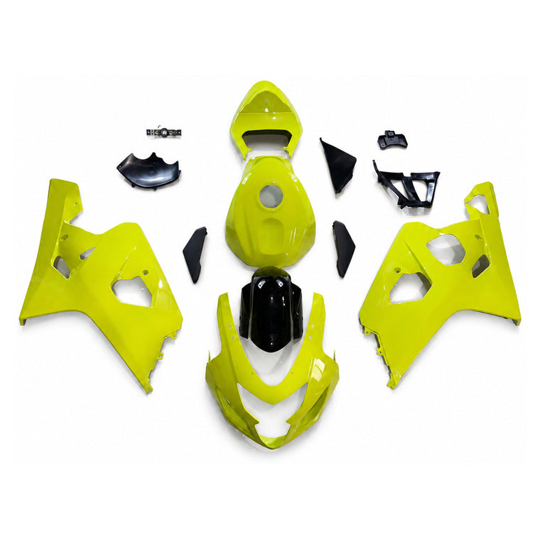 NT Fairing Fit for Suzuki 2004-2005 GSXR600/750 N116- Green Black | ABS Injection