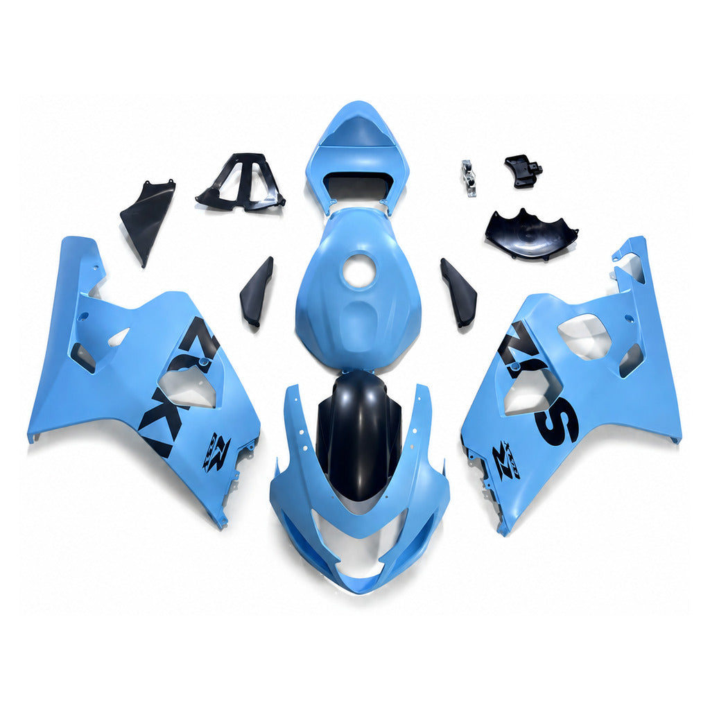 NT Fairing Fit for Suzuki 2004-2005 GSXR600/750 N117- Blue | ABS Injection - 1