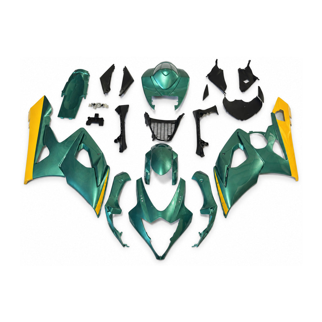 NT Fairing Fit for Suzuki 2005-2006 GSXR 1000 Q096- Green Teal | ABS Injection - 1