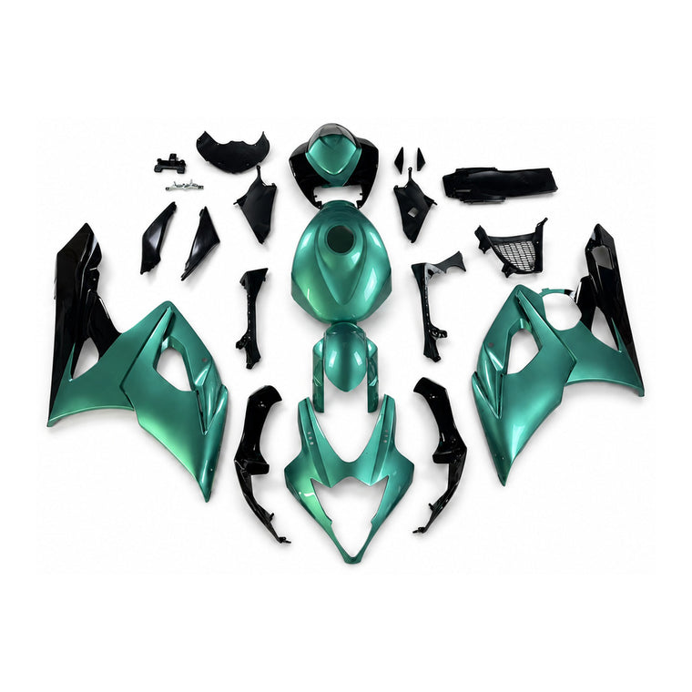NT Fairing Fit for Suzuki 2005-2006 GSXR 1000 N090- Teal Green Black | ABS Injection