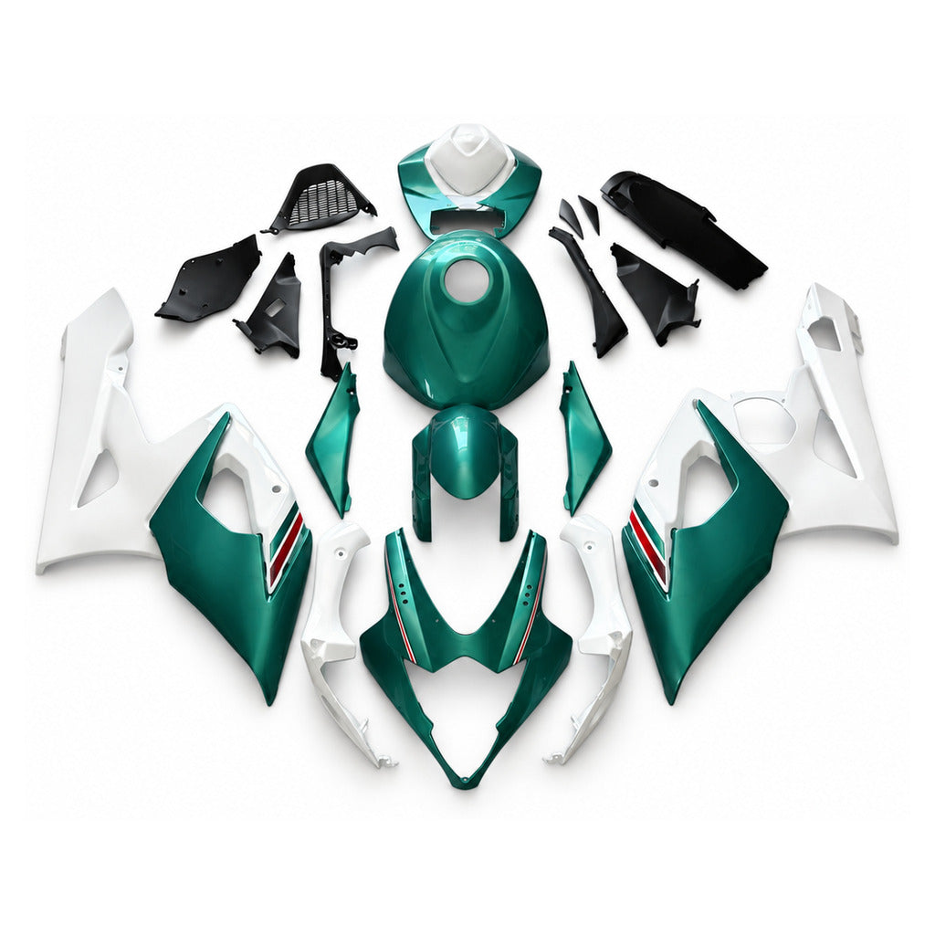 NT Fairing Fit for Suzuki 2005-2006 GSXR 1000 N094- Teal Black | ABS Injection - 1