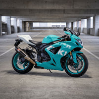 US STOCK NT Aftermarket Injection ABS Plastic Fairing Fit for Suzuki GSXR 600/750 2006-2007 Turquoise White Black N158 Available in CA