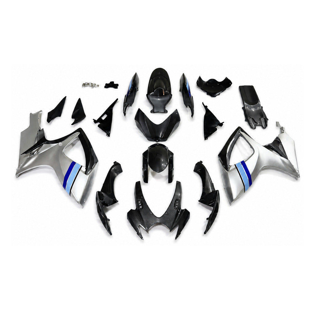 NT Fairing Fit for Suzuki 2006-2007 GSXR600/750 S13- Blue Black | ABS Injection - 1