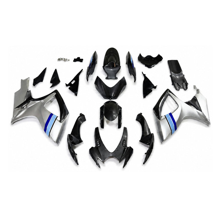 NT Fairing Fit for Suzuki 2006-2007 GSXR600/750 S13- Blue Black | ABS Injection
