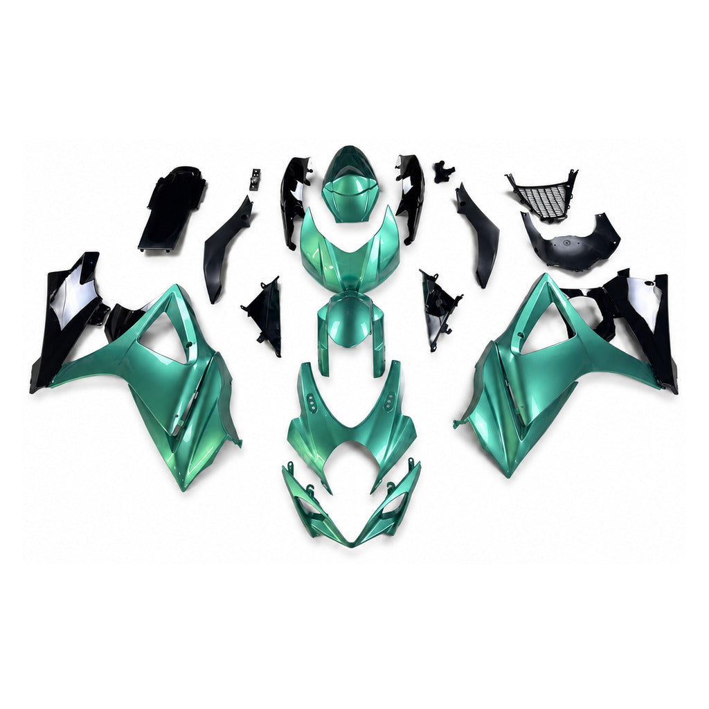 NT Fairing Fit for Suzuki 2007-2008 GSXR 1000 N087- Teal Green Black | ABS Injection - 1
