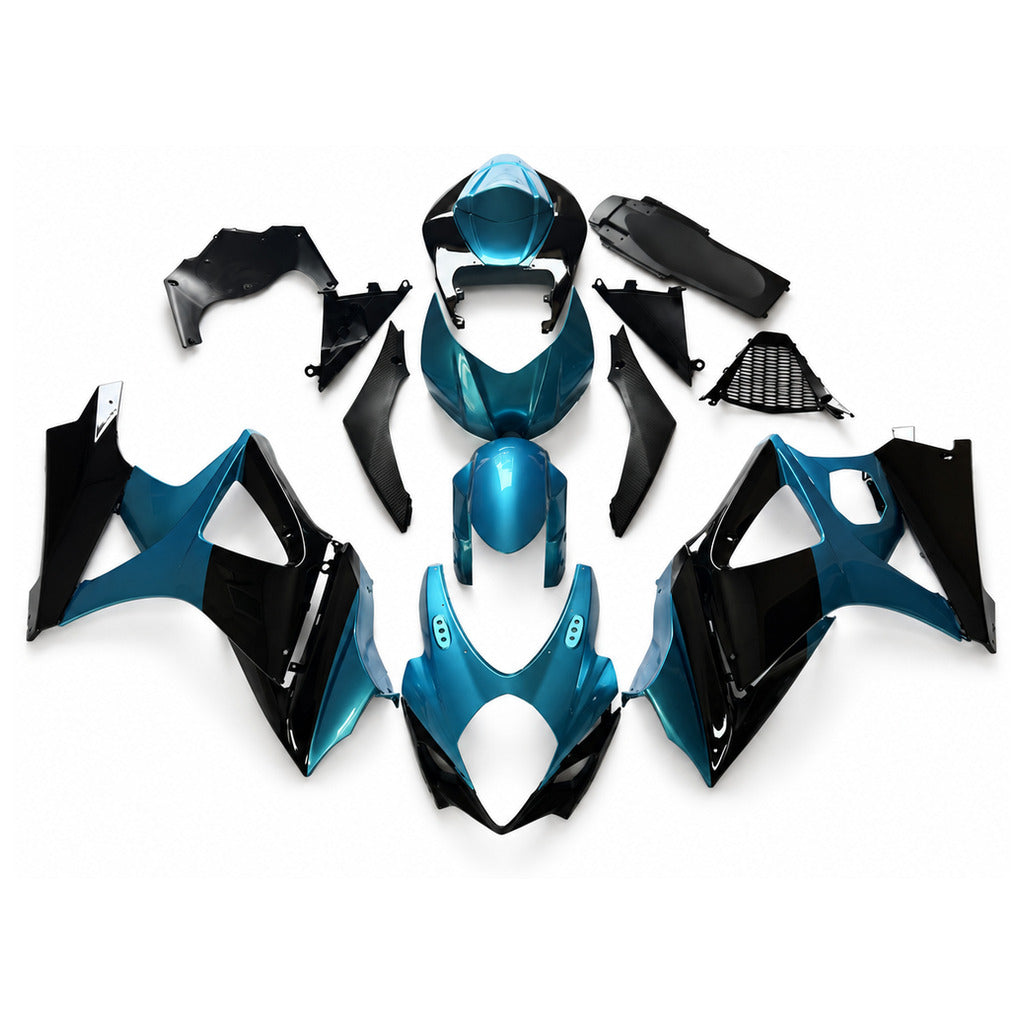 NT Fairing Fit for Suzuki 2007-2008 GSXR 1000 N091- Blue Black | ABS Injection - 1