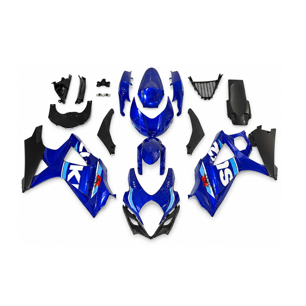 NT Fairing Fit for Suzuki 2007-2008 GSXR 1000 N097- Blue Black | ABS Injection - 1