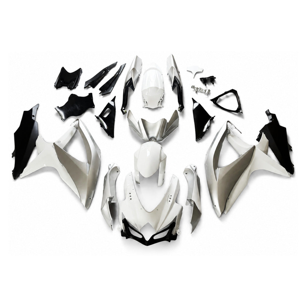 NT Fairing Fit for Suzuki 2008-2010 GSXR600/750 N055- Gold White Black | ABS Injection - 1