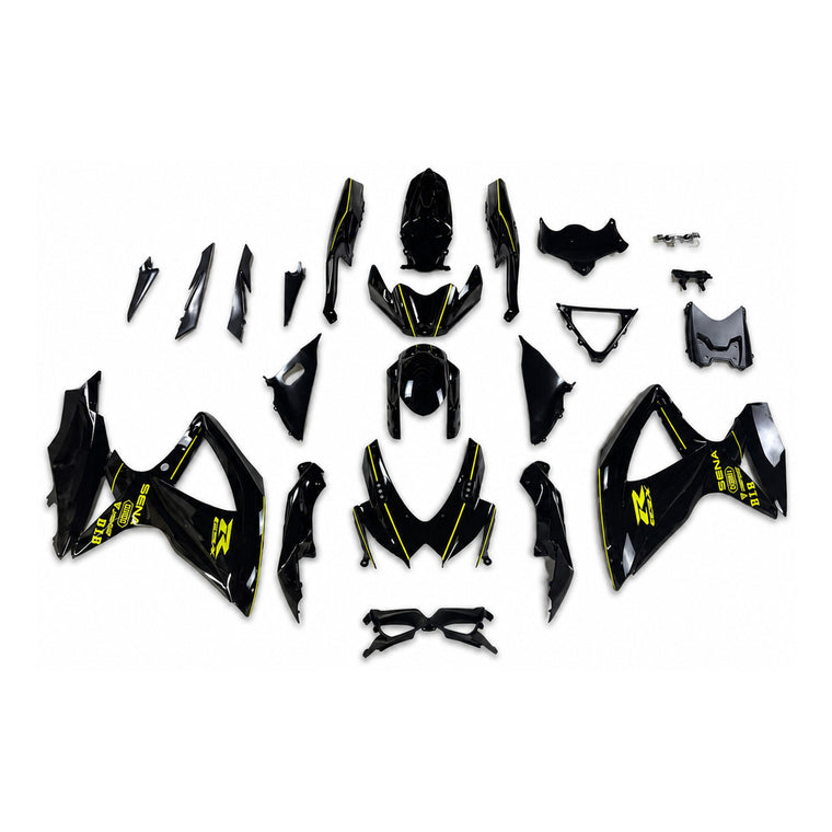 NT Fairing Fit for Suzuki 2008-2010 GSXR600/750 N121- Olive Green Black | ABS Injection