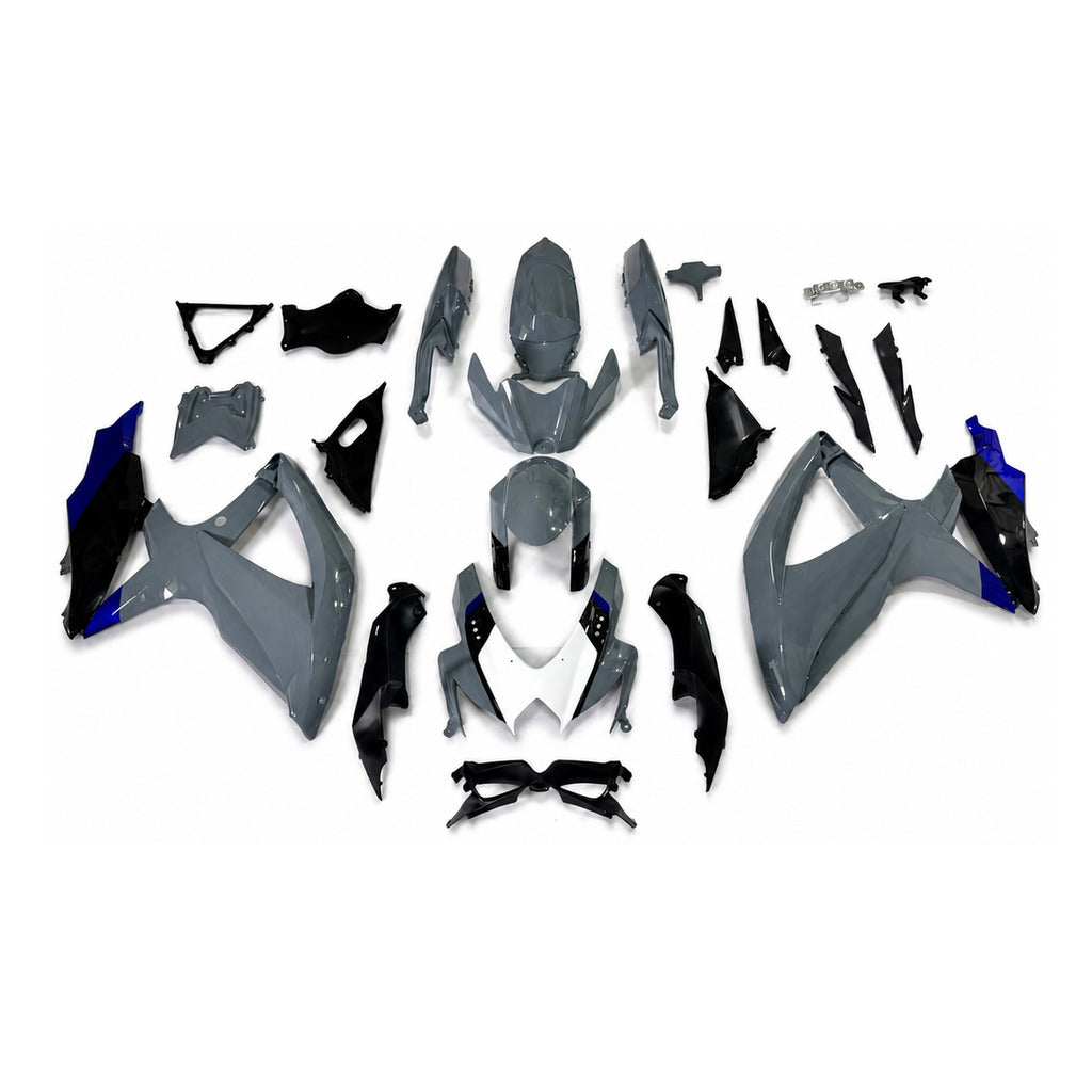 NT Fairing Fit for Suzuki 2008-2010 GSXR600/750 N128- Blue Black | ABS Injection - 1